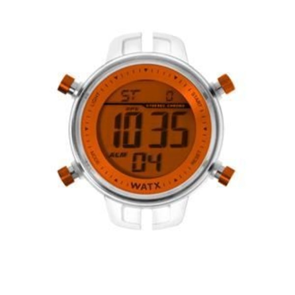 Ur - WATX - RWA1001 - Kvarts - Digital - Orange Læder Orange