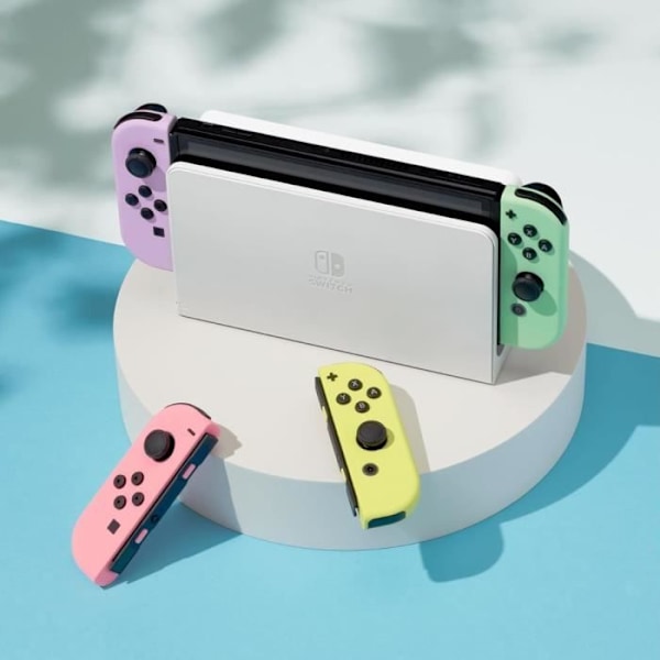 Violet Pastel ja Vihreä Pastel Joy-Con ohjaimet Nintendo Switchille Pastelllila & Pastellgrön