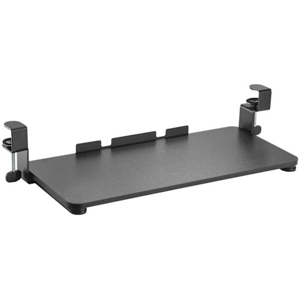Justerbar tastaturstøtte til skrivebord Maclean MC-839 Sort