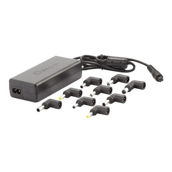 NGS W-70W Strömadapter - 24 W - För bärbar dator - Svart Svart