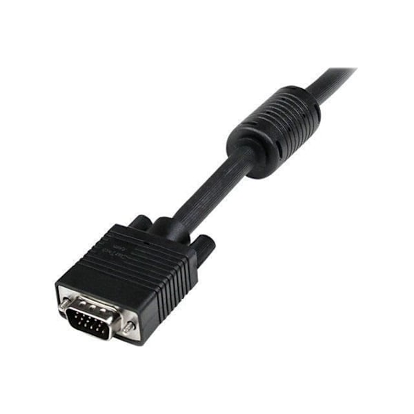 10 metrin koaksiaalinen VGA-kaapeli - HD15 - HD15 - M/M - 10 metrin koaksiaalinen VGA-kaapeli korkearesoluutioiseen mustaan näyttöön - M/M - MXTMMHQ1