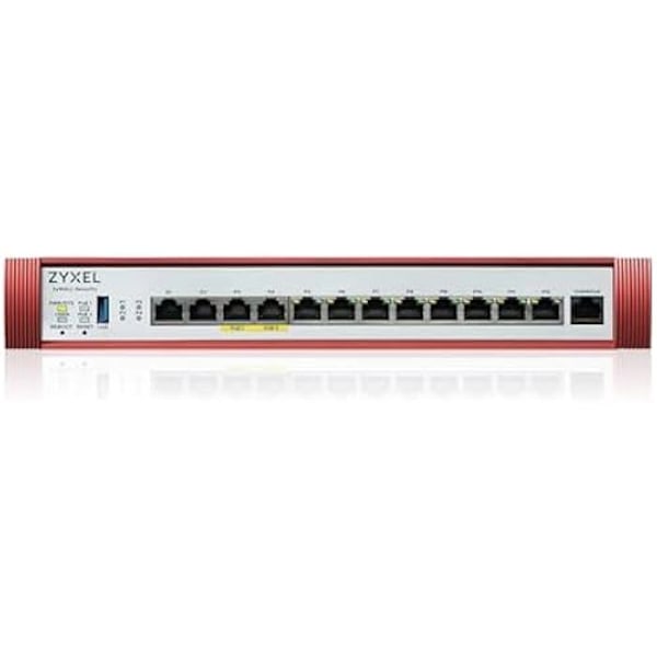 Vain Zyxel USG Flex 500H 10,0 Gbps UTM-palomuurilaitteisto| Jopa 300 käyttäjää [USGFLEX500H]