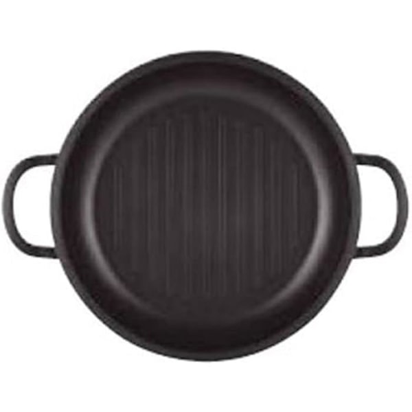 Grill pande - FAGOR - Future - Støbt aluminium - 28 cm - Non-stick - Alle typer komfurer Svart/Klar