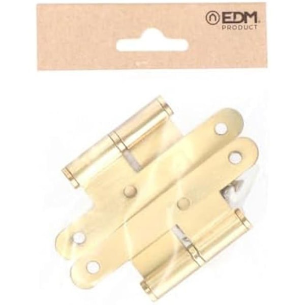 Gångjärn - EDM - Flerfärgad - 7 x 11 x 2 cm - Standard - Referens S7920587