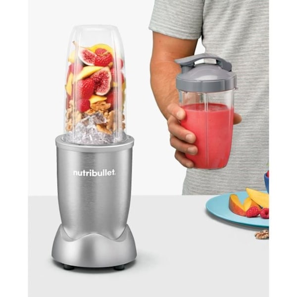 Blender - NUTRIBULLET - Pro - 900 Watts - 2 kopper uden BPA - Tritan ATT_COUL