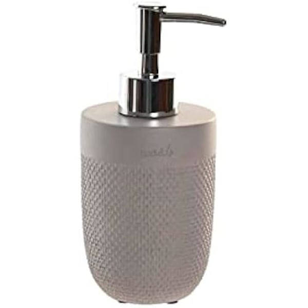 Sæbedispenser - DKD Home Decor - Standard - Grå - Cement og polypropylen - 8 x 8,5 x 16,5 cm Grå