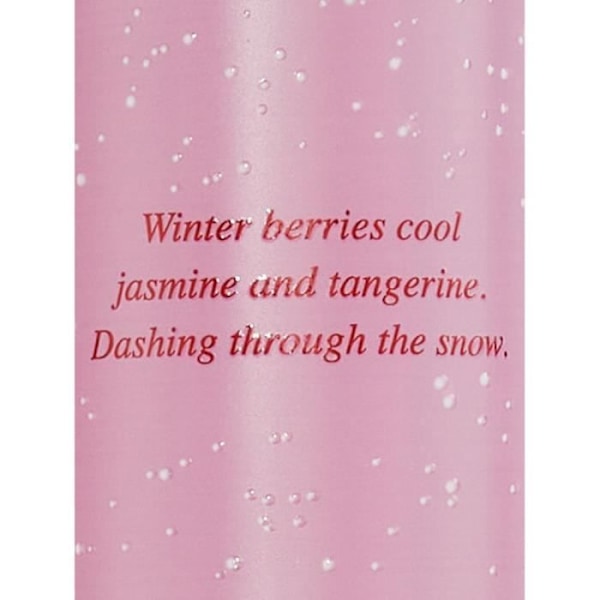 Brume til Kø body - VICTORIA'S SECRET - Snowdrift - 250ml - Aromer af frostede bær - Blomsterfrugt