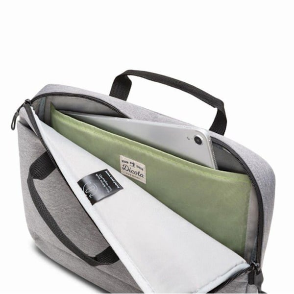 Bärväska för bärbar dator - DICOTA - Eco Motion - 12" - 13.3" - Ljusgrå