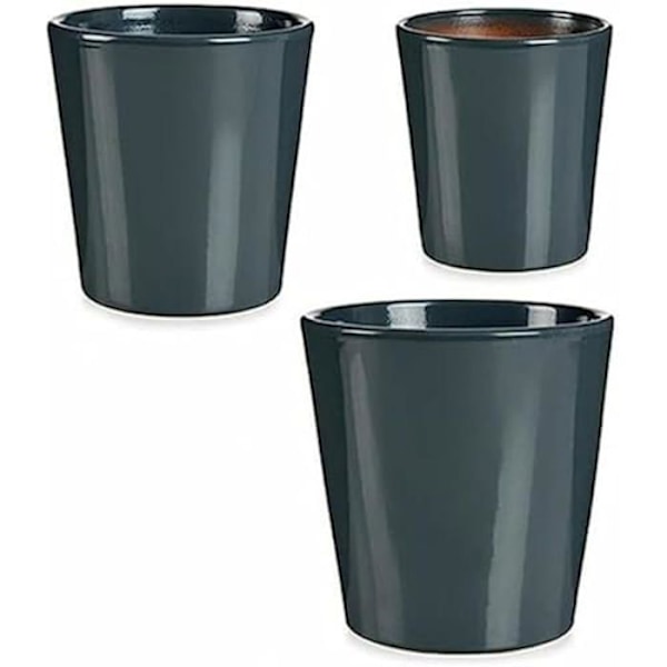 Ibergarden set med blomkrukor, flerfärgad, standard Flerfärgad