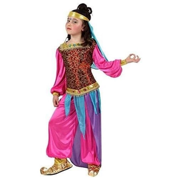 Orientalsk danserkostume - ATOSA - Arabisk - Fuchsia Pink Lilla - Barn 7-9 år Fuchsia, brun, rosa, blå, lila