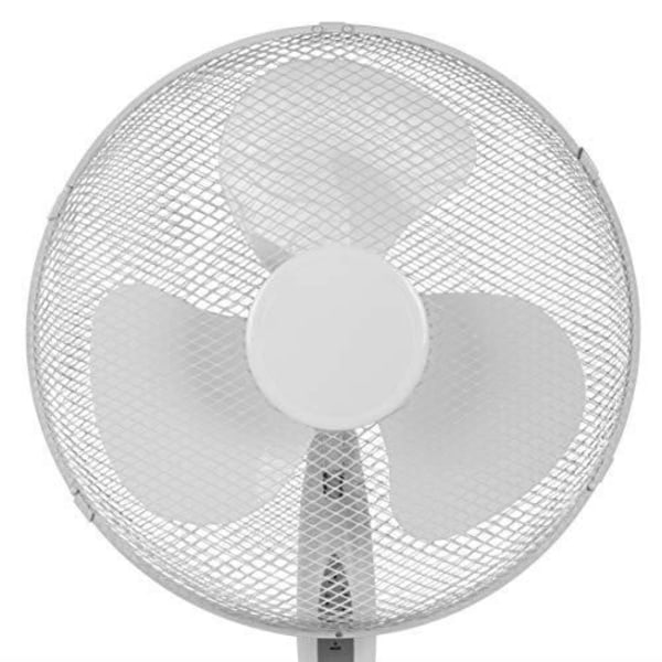 Tristar VE-5898 piedestal ventilator - Ø 40 cm - Fjernbetjening-timer - Hvid Vit