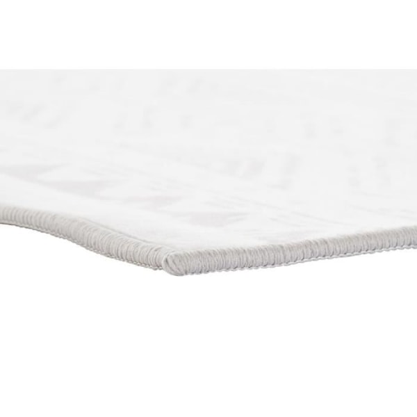 beige valkoinen ikat-matto (200 x 290 x 0,4 cm)