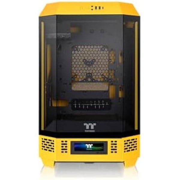 Mikrotornin runko - THERMALTAKE - Tornimalli 300 - LCD-paneeli - Jopa 8 tuuletinta - 420 mm jäähdyttimet