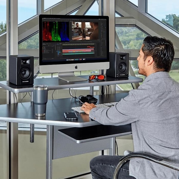 M-AUDIO BX3D3 - 2-vejs aktive monitorhøjttalere 3,5" 120W (par)
