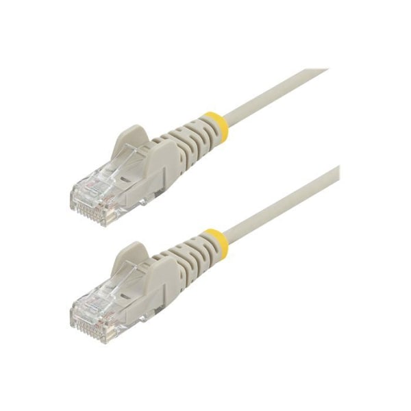 CAT6 Rj45-kaapeli - STARTECH - 2M - Ohut - 28 AWG - Väri: Musta