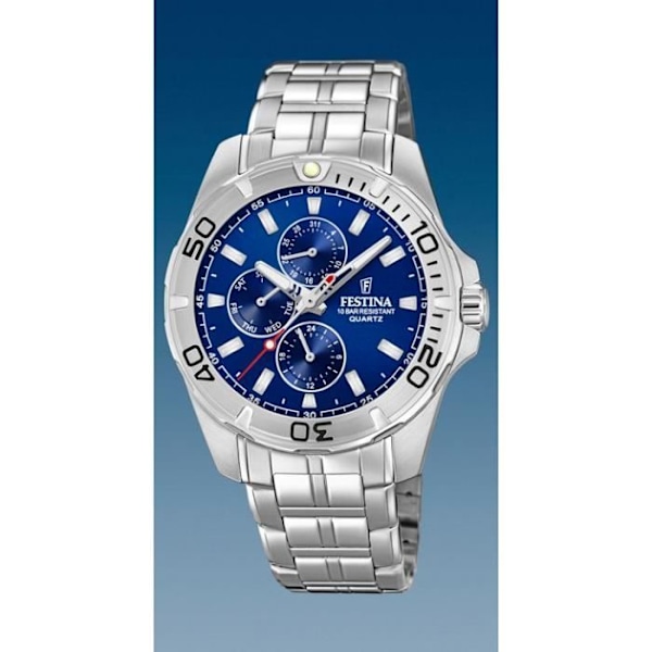 Kello - Festina - F20445/2 - Kestävyys 100m - Kvarts - 43mm