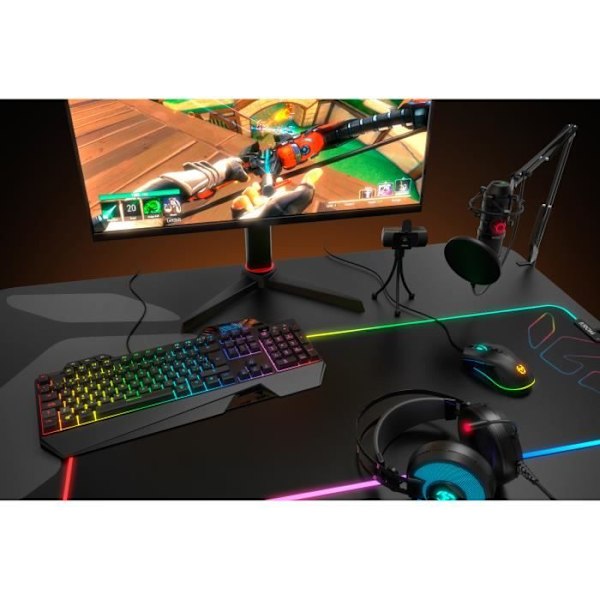 Webbkamera - KAM - Kam - 1080P FHD - Inbyggd mikrofon - USB