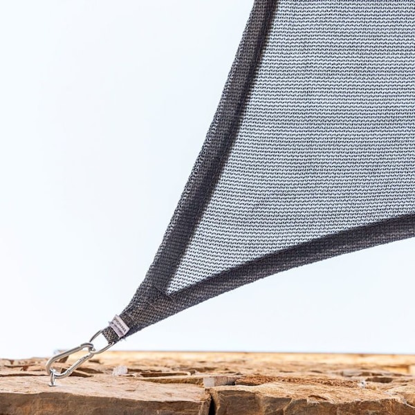 Shazail InnovaGoods rektangulært skyggesejl 2 x 3 m - Grå Beige