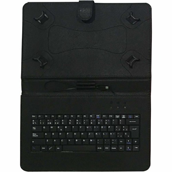 Tastatur til Talius touchscreen tablet - TAL-CV3006-BLK - FUNDA Para Tablet 10" Con TECLADO USB CV-3006 Negra