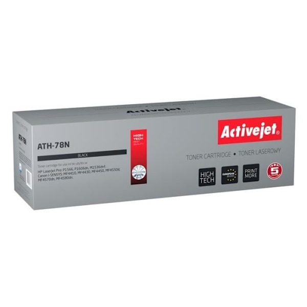 Toneriinsertti - Activejet - ATH-78N - Yhteensopiva Musta - 2500 sivua - Luokka A+