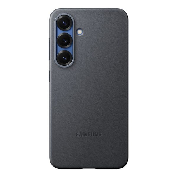 Skyddsfodral - Kindsuit - Samsung Galaxy S25 - Äkta läder - Stötbeständig - Svart Svart
