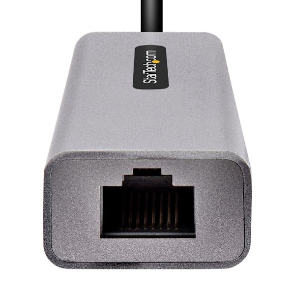 USB-C til Ethernet-adapter - StarTech.com - US1GC30B2 - 10/100/1000 Mbps - Plug-and-Play - Kompakt Sort, Grå