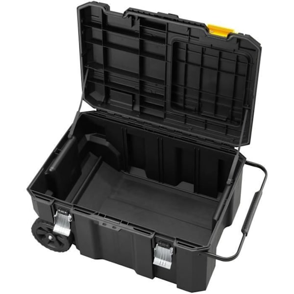 Kestävä vesitiivis työmaalaatikko PRO-STACK™ - STANLEY FATMAX - FMST17870-1 - 113 L Svart