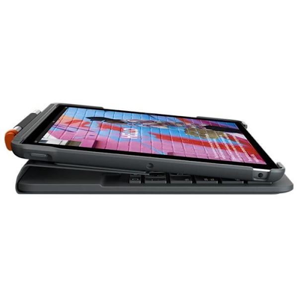 Logitech Slim Folio iPad 7. generation grafit esp mediter sp sort sort sort