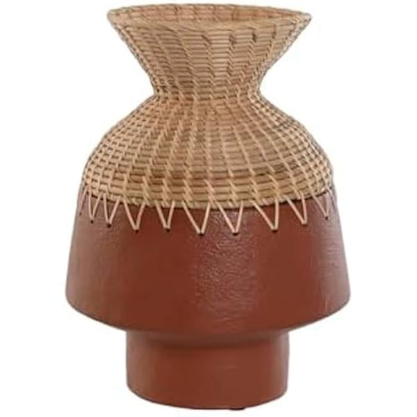 Dekorativt objekt - HOME ESPRIT - Terracotta Vase - Flerfarvet - 30 x 40 x 30 cm - Moderne design Flerfärgad