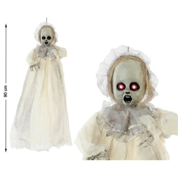 Inredning - ATOSA - Spöktjej - 90 cm - Flerfärgad - Halloween Flerfärgad