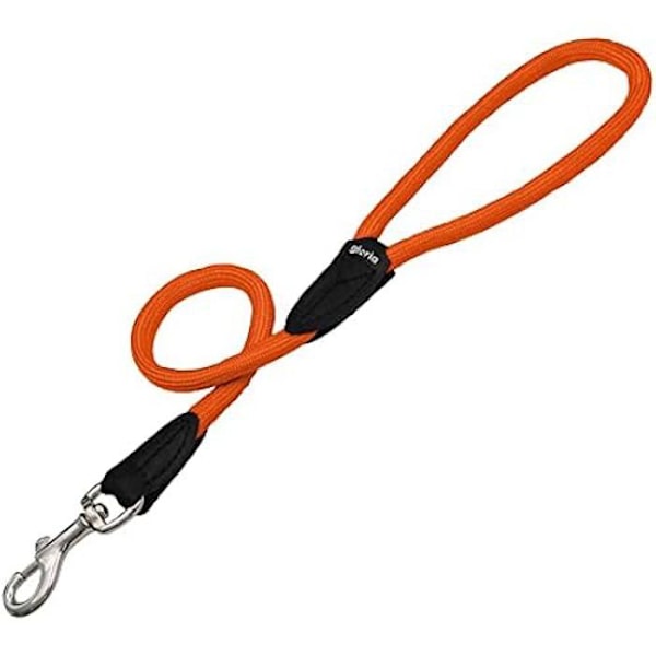 Koiran vyö - GLORIA - Pyöreä Nylon - 60 cm - Oranssi väri - Kestävä Orange