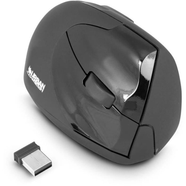 Langaton hiiri - URBAN FACTORY - Ergonominen - Oikeakätisille - EMR20UF-V2