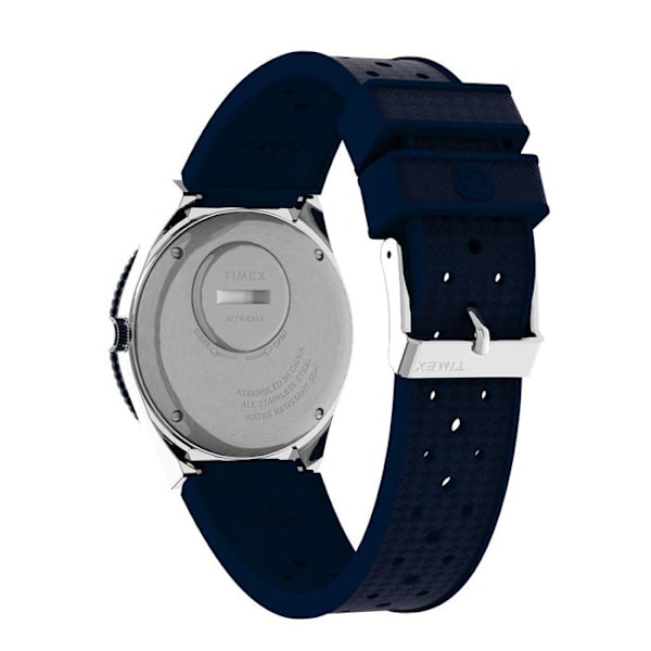 Montre - Timex - TW2V32100 - Quartz - Analog - Silikone Blå 21 cm Blå