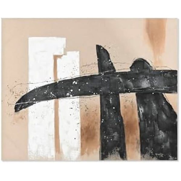 Målning - HOME ESPRIT - Abstrakt - Flerfärgad - 150 cm - Modern design mångfärgad