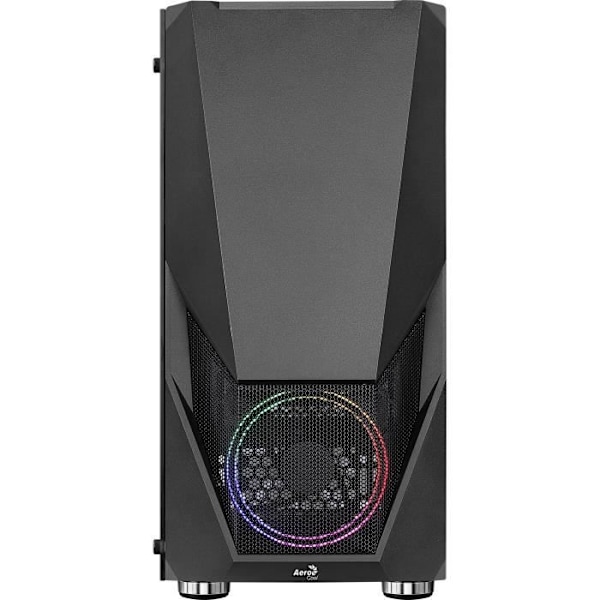 AEROCOOL PC-kotelo Zauron Saturn - FRGB V1 - Musta - Karkaistu lasi - ATX-muoto (ACCM-PV23013.11)
