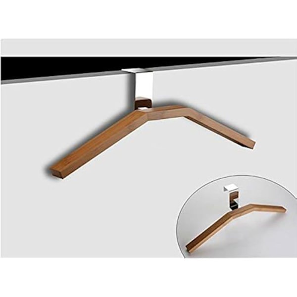 Percha i Madera Carbon - VERSA - Sort