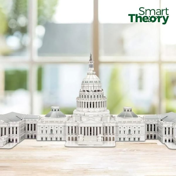 Puzzle 3D - ColorBaby - Capitole - 126 dele - Model 49660 - Multicolor