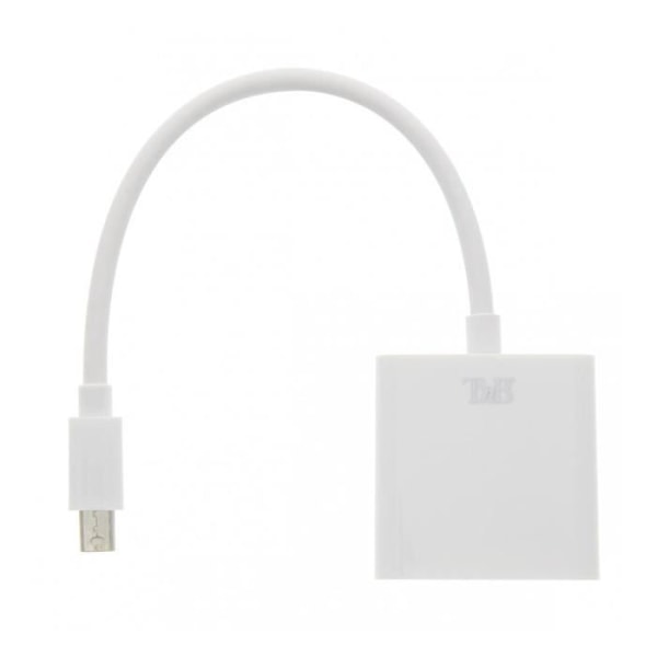 Mini Display Port - VGA - T'nB - MIDPVGA - Valkoinen - 1080p - Plug & Play adaptorin