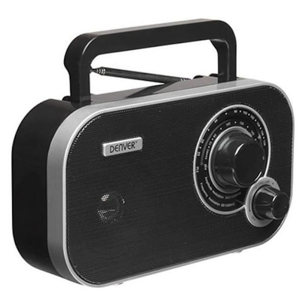 Transistorradio - Denver Electronics - TR-51 - AM/FM-tuner - Bärbar - Svart Svart