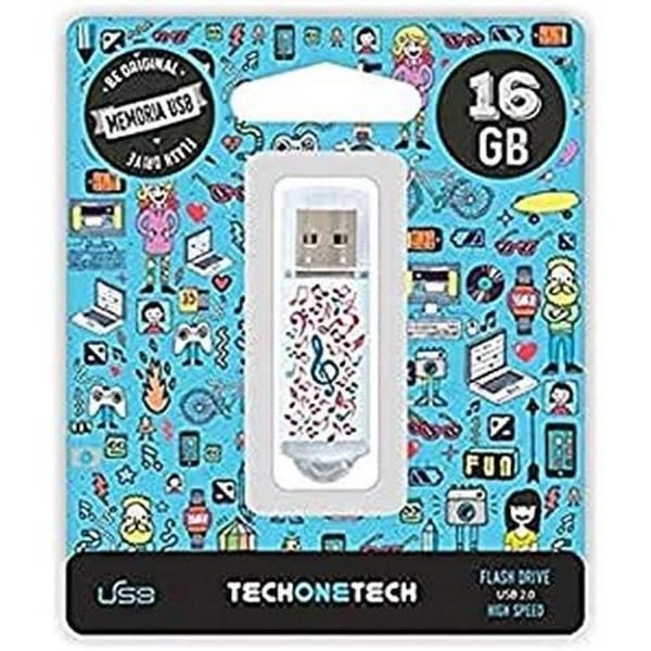 Tech One Tech Music Dream 16GB USB 2.0 USB-minne
