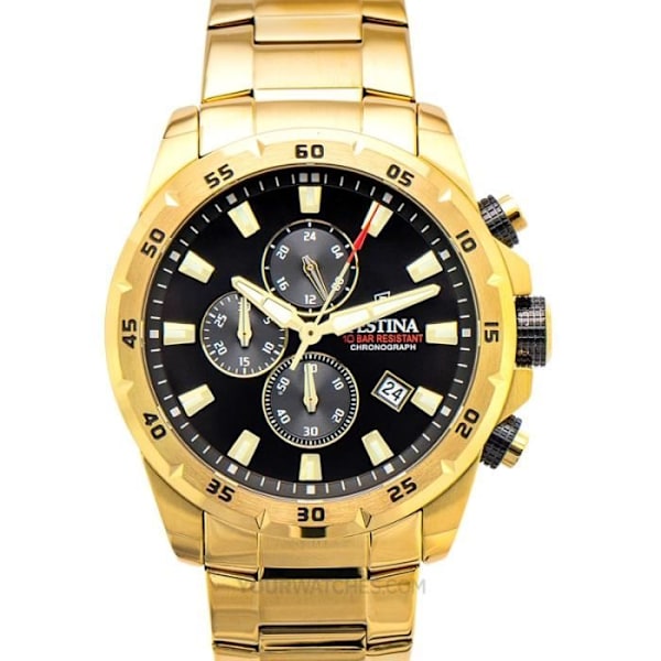 Ur - Festina - F20541/4 - Quartz - Rustfrit Stål - 45,05 mm