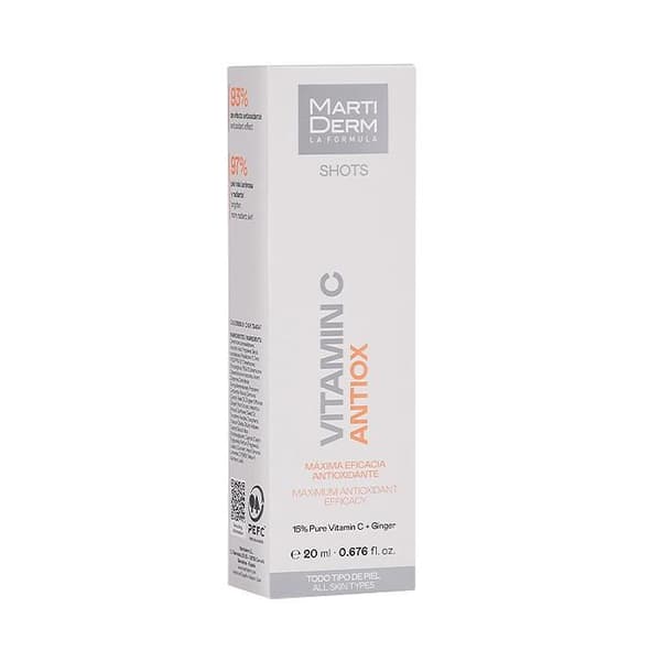 MartiDerm Shots Antioxidantti Voide C-vitamiini 20ml Grå