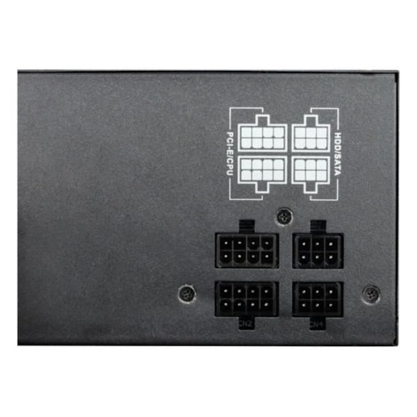 CoolBox DG-PWS600-MRBZ ATX 600W RGB sort strømforsyning Ø 12 cm x 1