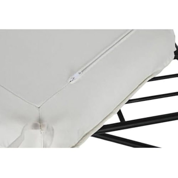 Fodstøtte - HOME ESPRIT - Urban - Metal - Hvid - 76 x 33 x 49,5 cm Flerfärgad
