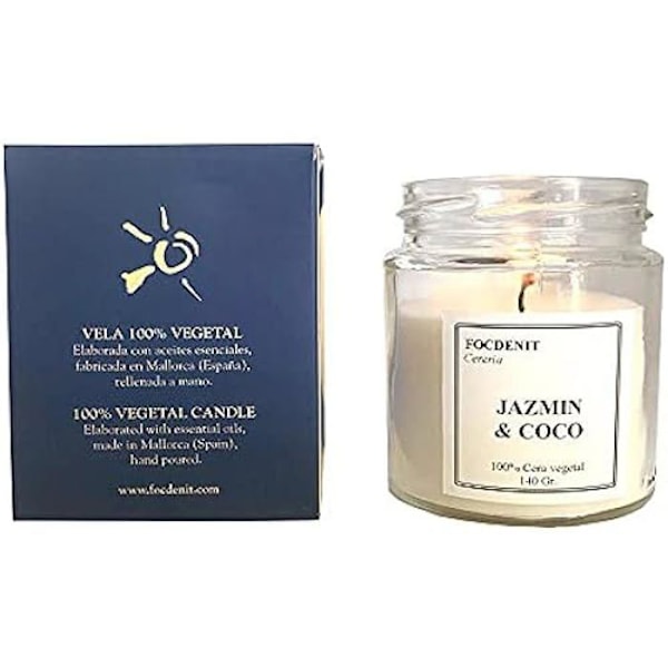 Skruvljus - Focdenit - Jasmin - Kokos - Flerfärgad - Inredning Flerfärgad