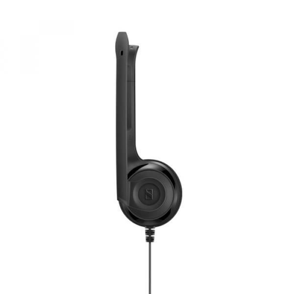Hovedtelefoner - SENNHEISER - PC 3 - Intra-aurikulær - Kablet - Jack 3,5 mm - Sort Svart