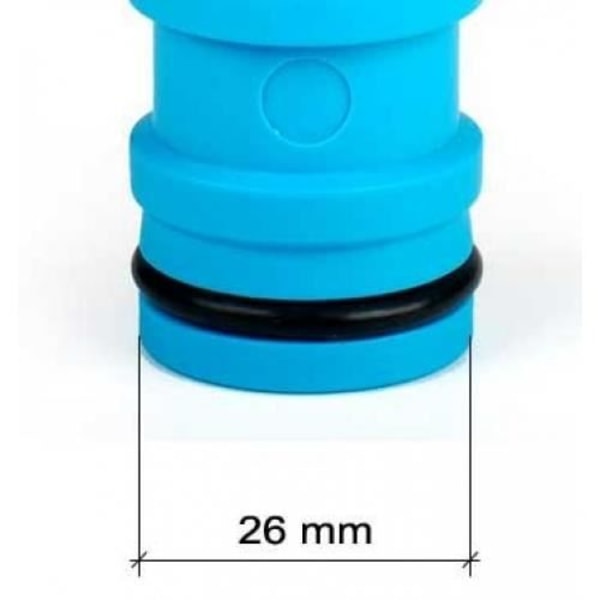3/4" Hanaliitin - 1" pika liitäntä