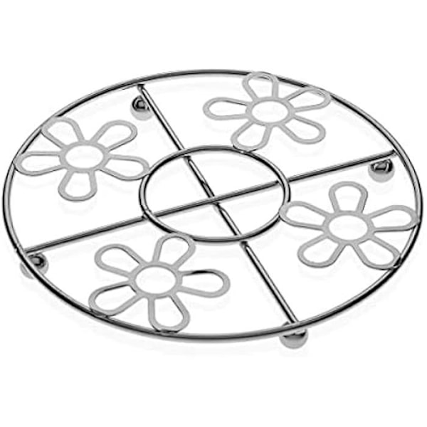 Trivet - VERSA - Marguerite - Teräs - Monivärinen - Valkoinen Flerfärgad