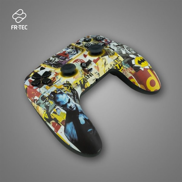 Langaton ohjain - FRTEC BATMAN - Bluetooth, RGB LED-valolla, PC- ja PS4-yhteensopiva, akku 10 tunnin akunkestolla