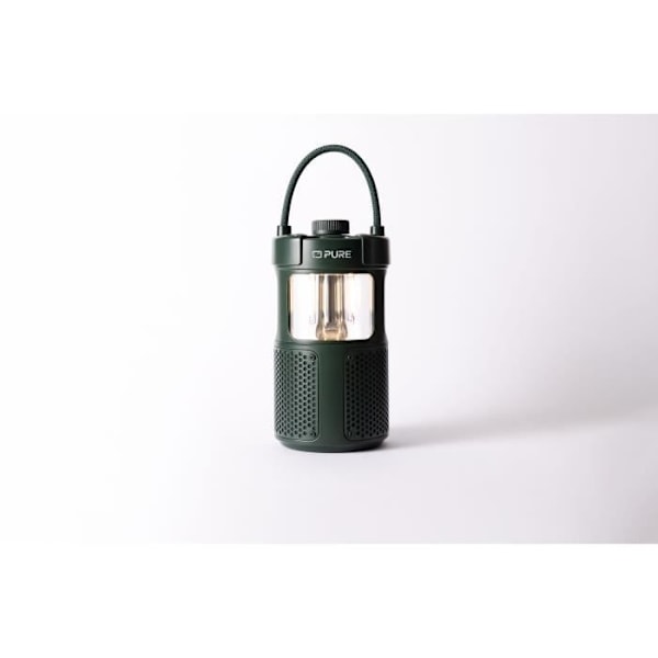 Ulkokaiutin - PURE - Woodland Glow - Vedenpitävä, integroitu LED Vihreä